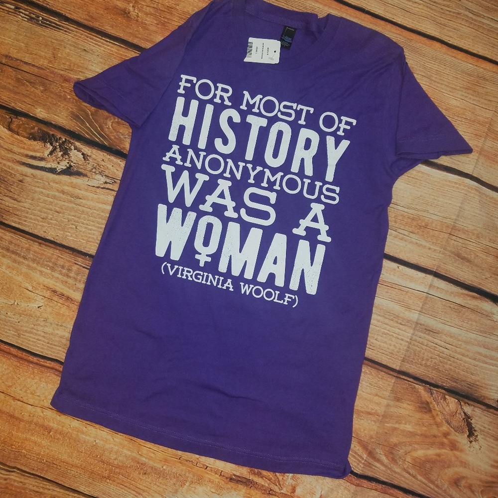 NWT Feminist Tee